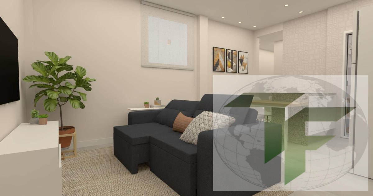 Apartamento, 2 quartos mobiliado, 73m² em Botafogo, RJ - TF Consultoria & Gestão de Imóveis